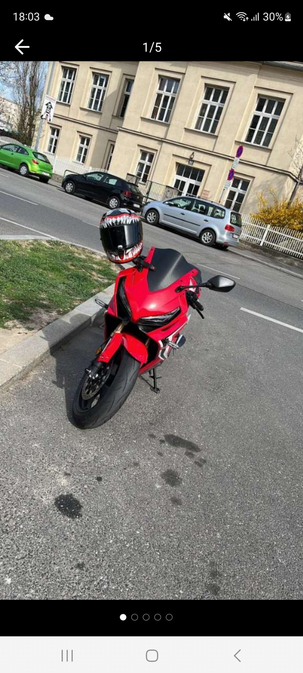 Motorrad verkaufen Honda CBR 650 Ankauf